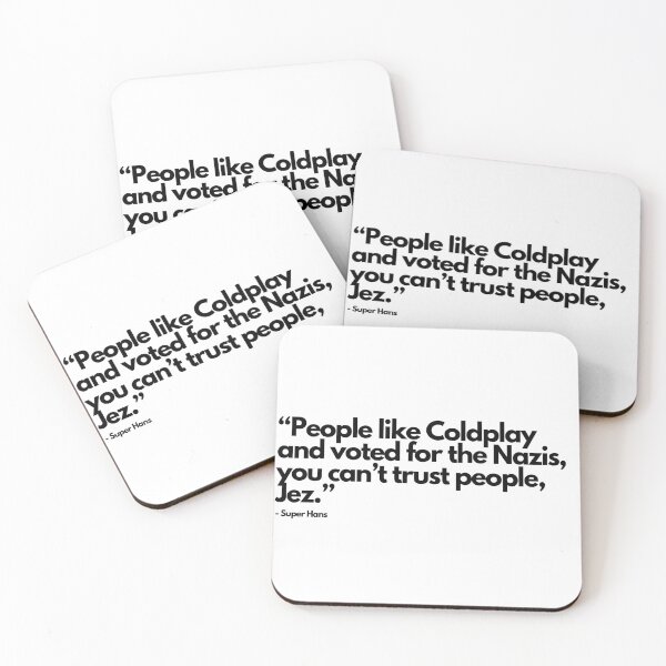 Item preview, Peep Show: Super Hans Funny designed and sold by IconicTVMoments.