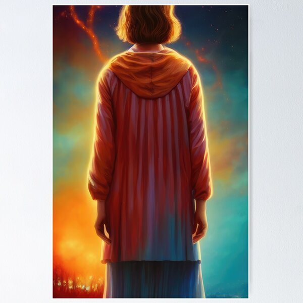 Item preview, The Other Side Beckons: A Stranger Things Inspired Painting of the Mind Flayer and the Upside Down designed and sold by gabpod.