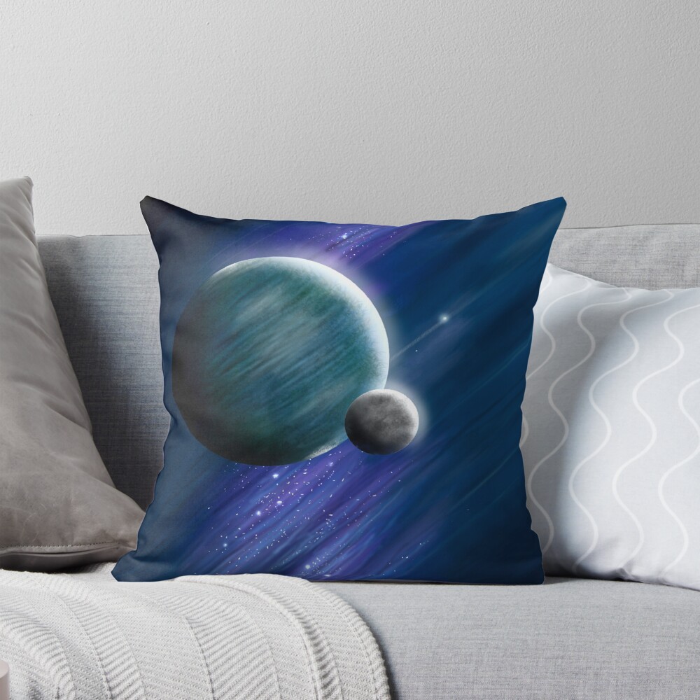 Item preview, Throw Pillow designed and sold by Mad0Monkey.