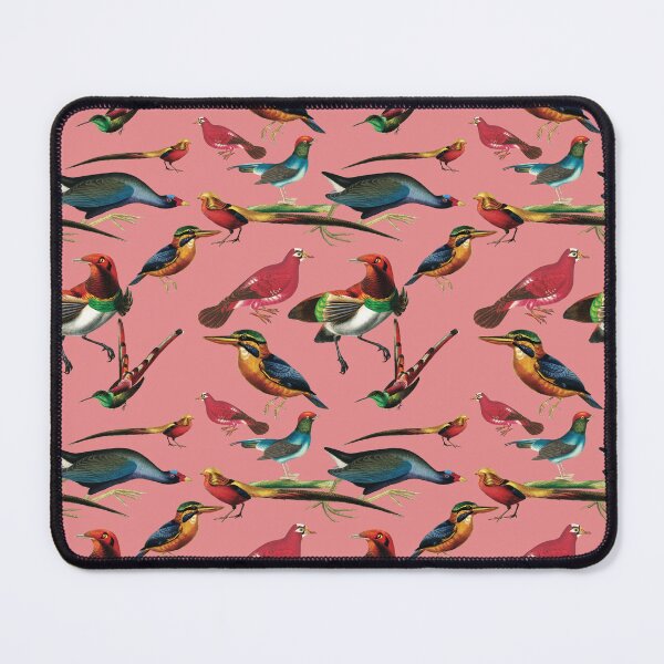 Item preview, Vintage birds - Pink designed and sold by CharlieCreates.