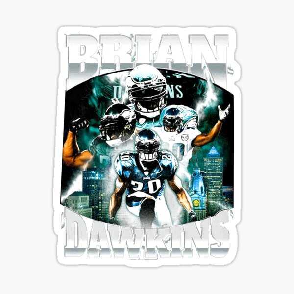 Philadelphia Eagles: Brian Dawkins 2021 Legend - NFL Removable Adhesive Wall Decal Life-Size Athlete +12 Wall Decals 43W x 77H