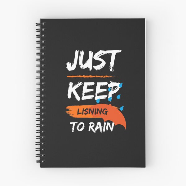 Item preview, just keep lisning to rain designed and sold by Anime x.