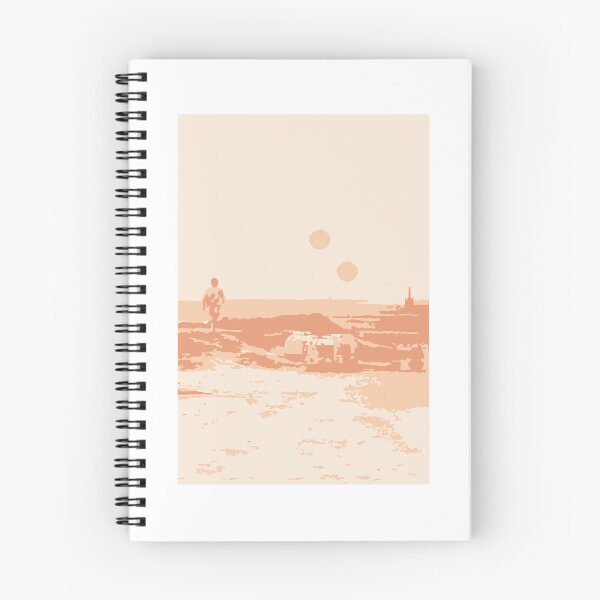 Item preview, Tatooine Minimaliste orange designed and sold by maryvorgane.
