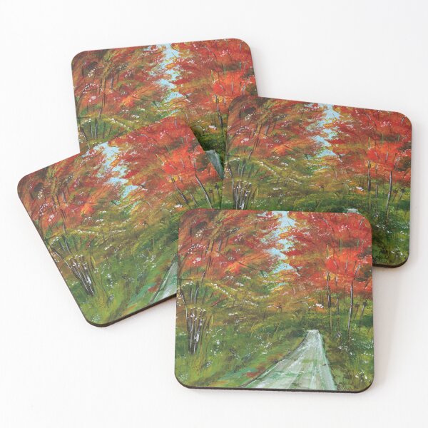 Item preview, Fall Colors By The Road designed and sold by Mugdha Kakade Studio.