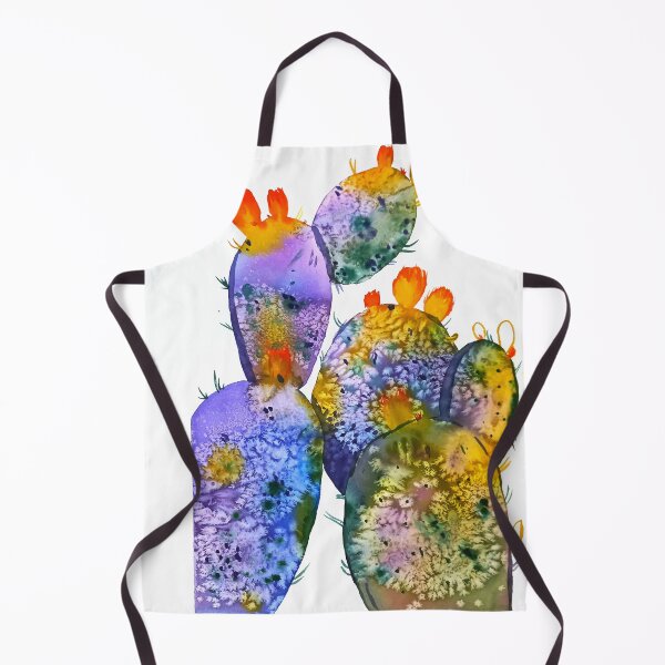 Item preview, Cosmic cactuses watercolor art designed and sold by Zefi-Link.