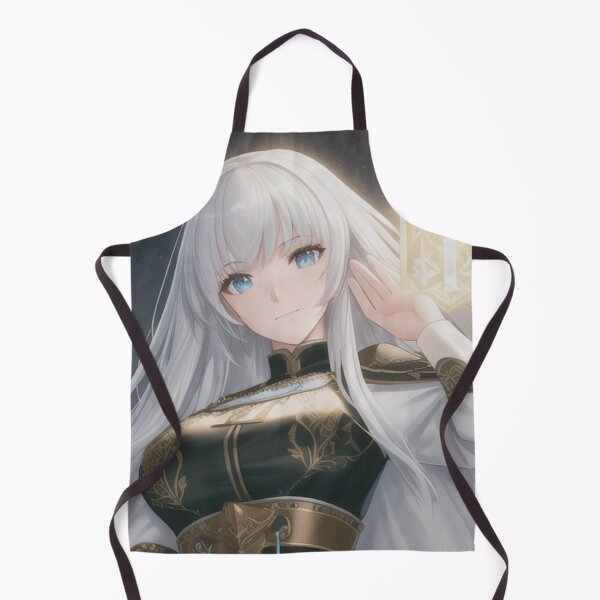 Aperçu de l'œuvre Shiro, cheveux blancs, Voluptueuse fille animée, fille animée, fille, animes, amine, gros seins, snu snu, 3d créée et vendue par TheJojoman.