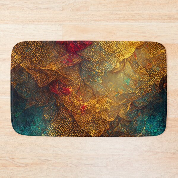 Item preview, beaten metal in shades of bronze gold and copper designed and sold by artfullyprompt.