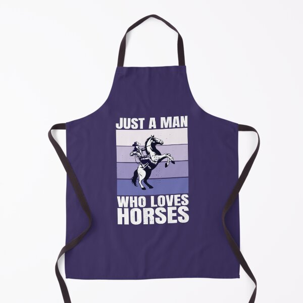 Item preview, Just a Man Who Loves Horses, Vintage Gift for Equestrian, Horse Gifts, designed and sold by DADA635.