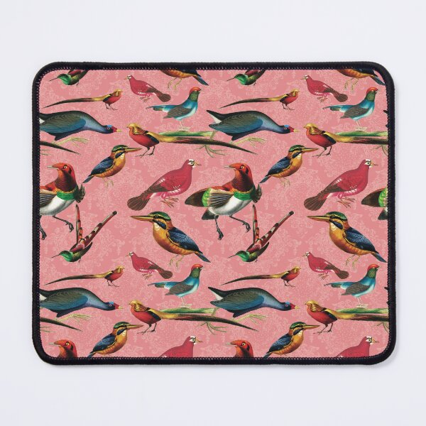 Item preview, Vintage birds and lace - Pink designed and sold by CharlieCreates.