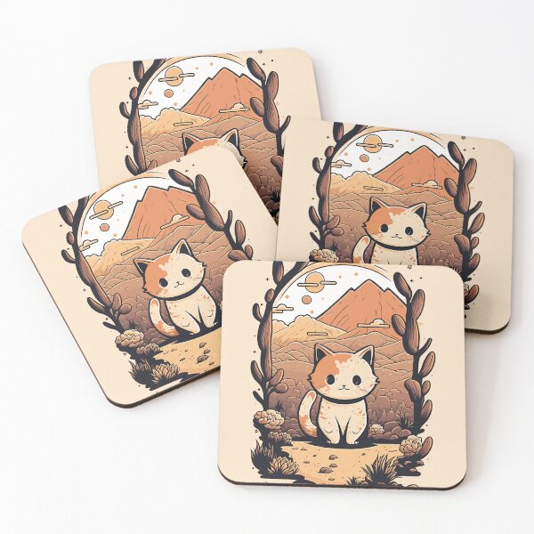 Item preview, Feline Fun in the Arid Lands designed and sold by JOLI Design.