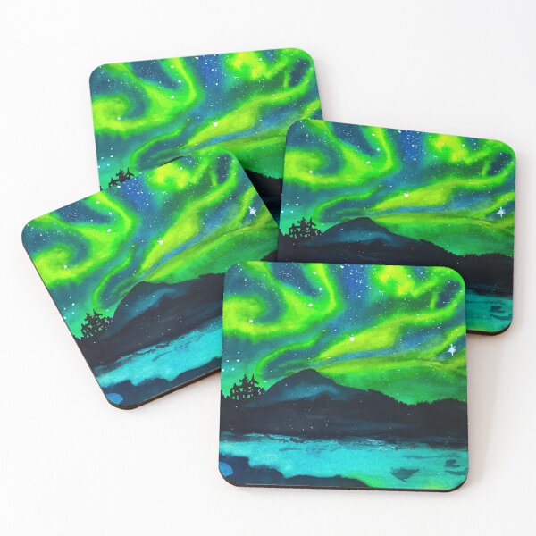 Item preview, The Northern Light art watercolor   designed and sold by Zefi-Link.