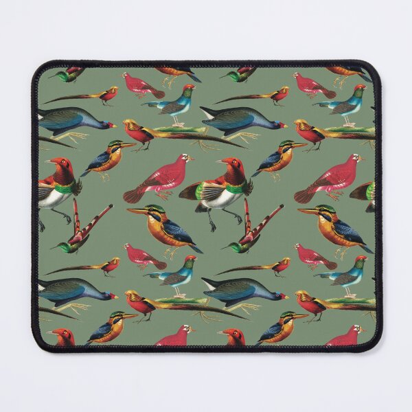 Item preview, Vintage birds - sage designed and sold by CharlieCreates.