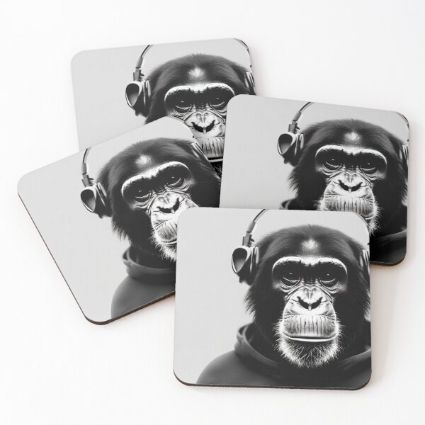 Item preview, Professional monkeys, chimps and primates in suits or clothes 39 designed and sold by hendrikspix.