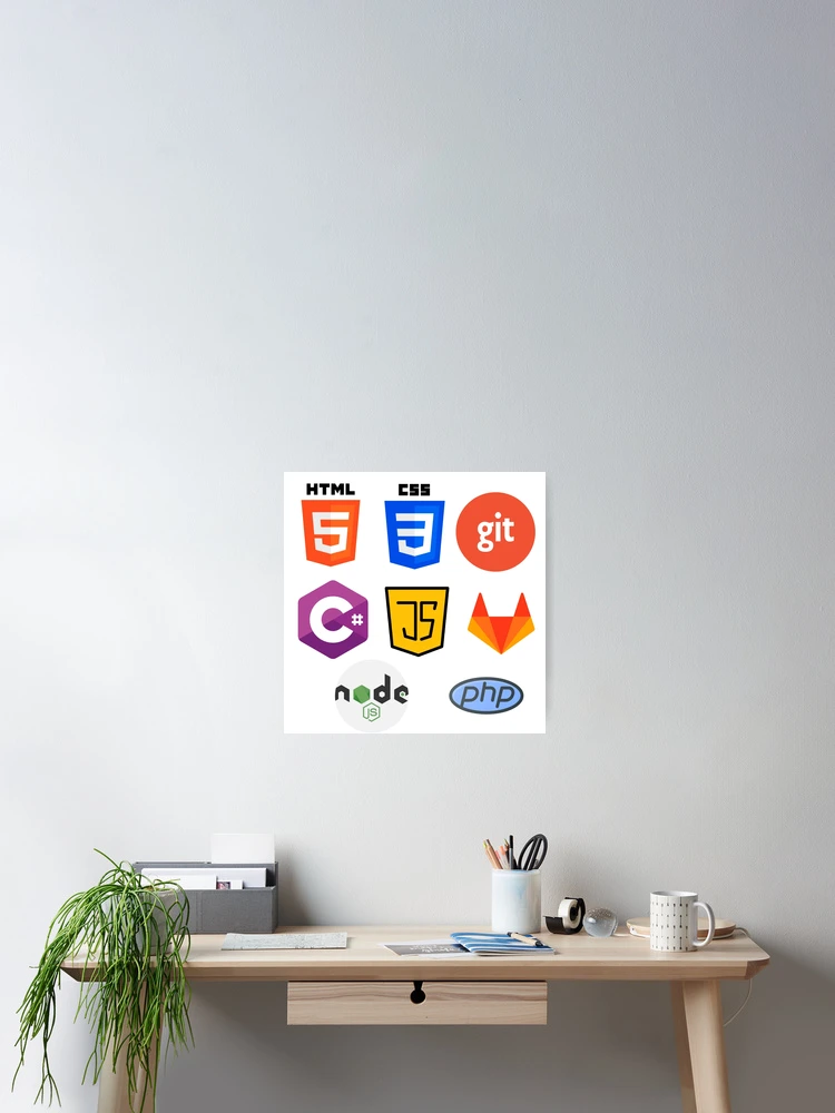 Thumbnail 2 of 3, Poster, Web Developer Set designed and sold by IdeasForFreedom.