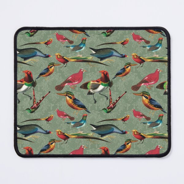 Item preview, Vintage birds and lace - Sage designed and sold by CharlieCreates.
