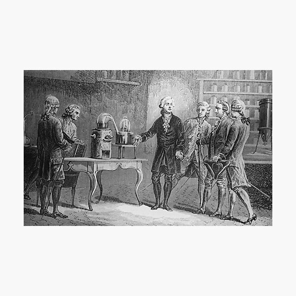 Antoine Lavoisier The Icons of Chemistry 03 Art Print -  Portugal