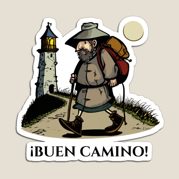 Artikel-Vorschau von Ein langer Weg nach Santiago - Buen Camino Pelegrino, designt und verkauft von Kameeno.