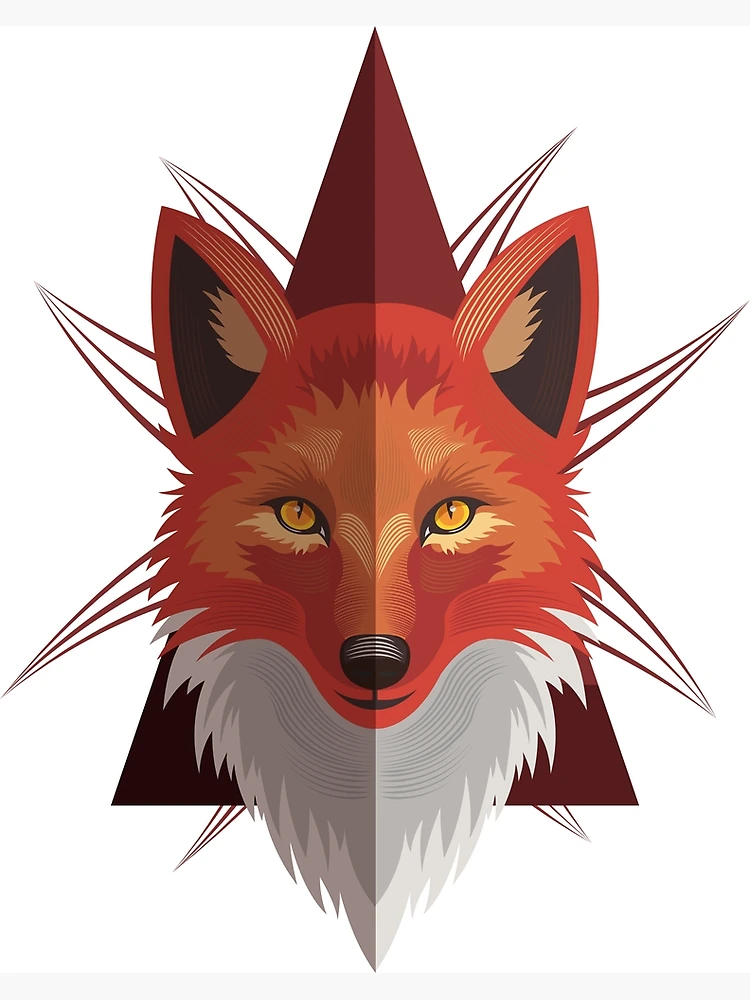 Thumbnail 3 of 3, Poster, Vector Fox designed and sold by PSDlayoutReady.