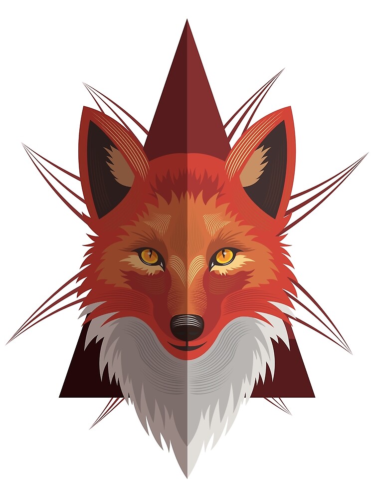 Thumbnail 3 of 3, Scarf, Vector Fox designed and sold by PSDlayoutReady.