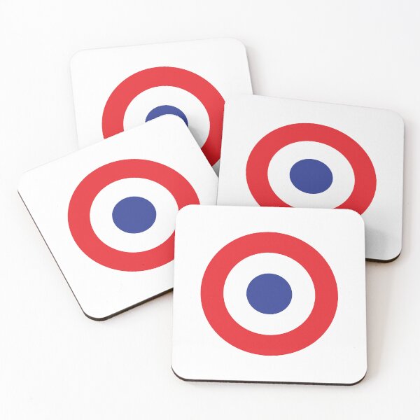 Item preview, Iconic French Mod culture target roundel 1960's Scooter emblem designed and sold by retropetrol.