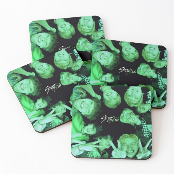 Item preview, green themes skz smiling pic designed and sold by jungkookieswife.