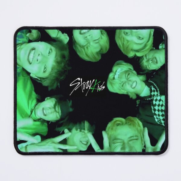 Item preview, green themes skz smiling pic designed and sold by jungkookieswife.