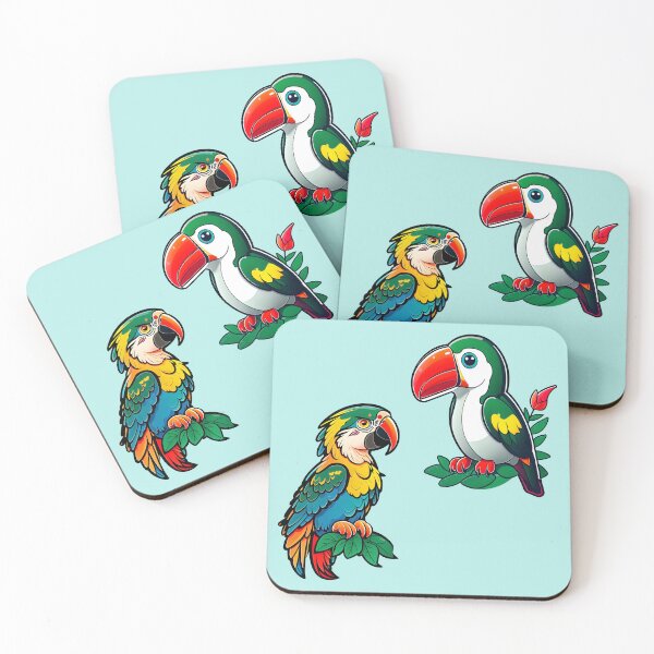 Item preview, Lindo paquete de pájaros tropicales designed and sold by Willem Horinga.
