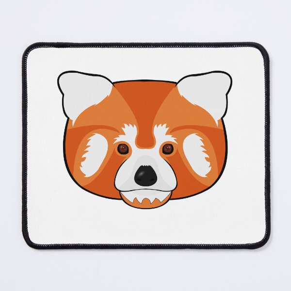 Item preview, Red Panda face designed and sold by MaxFilms.