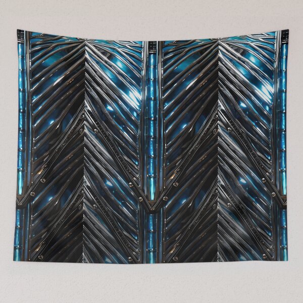 Item preview, Fake Fantasy Armor - Blue Breastplate designed and sold by JoanNinjaHen.
