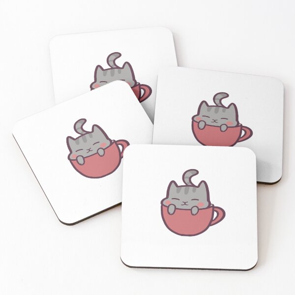 Item preview, If The Cup Fits The Cute Cat Sits designed and sold by ThumboArtBumbo.