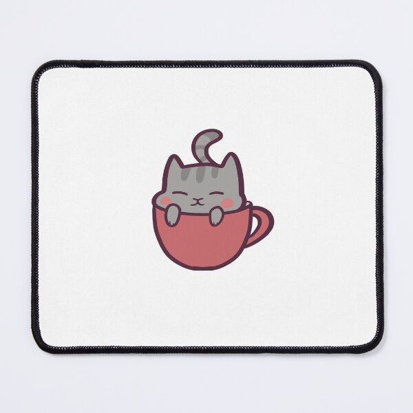 Item preview, If The Cup Fits The Cute Cat Sits designed and sold by ThumboArtBumbo.