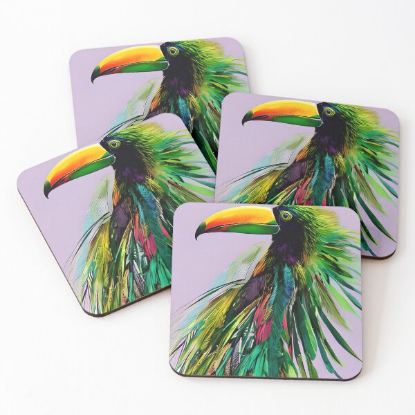 Item preview, Multicolor Parrot Strange Looks designed and sold by nobelmixed.