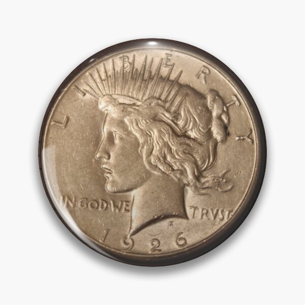 Item preview, 1926 S Peace Dollar designed and sold by coinsxcrochet.