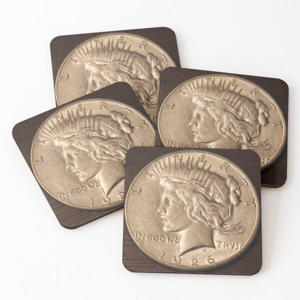 Item preview, 1926 S Peace Dollar designed and sold by coinsxcrochet.