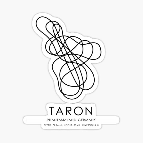 Item preview, Taron Minimalistic Rollercoaster Layout designed and sold by Aestheticoasters.