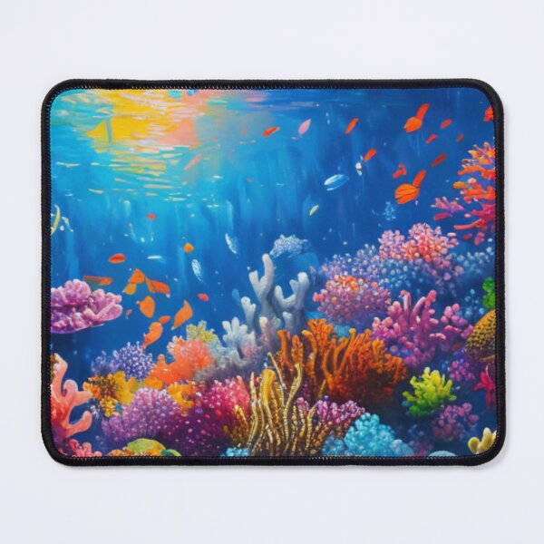 Item preview, Astounding Coral Reef designed and sold by HOMEDESIGNPRINT.