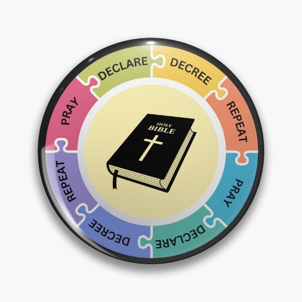 Item preview, Pray, Declare, Decree, Repeat designed and sold by Nancyanna.