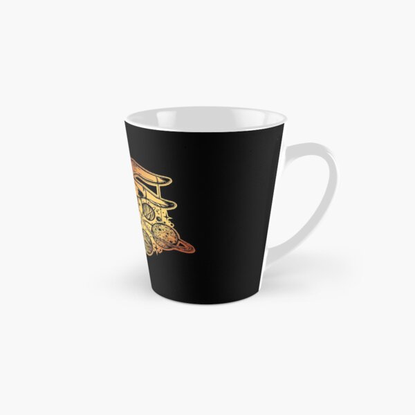 Planets Spinning on Strings from a Hand // Astrology Tall Mug