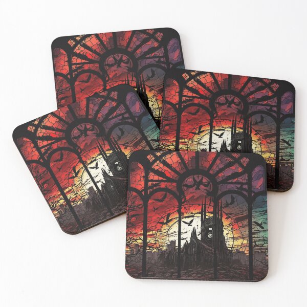 Item preview, Stained Glass Tristram Cathedral designed and sold by Nightarcade.