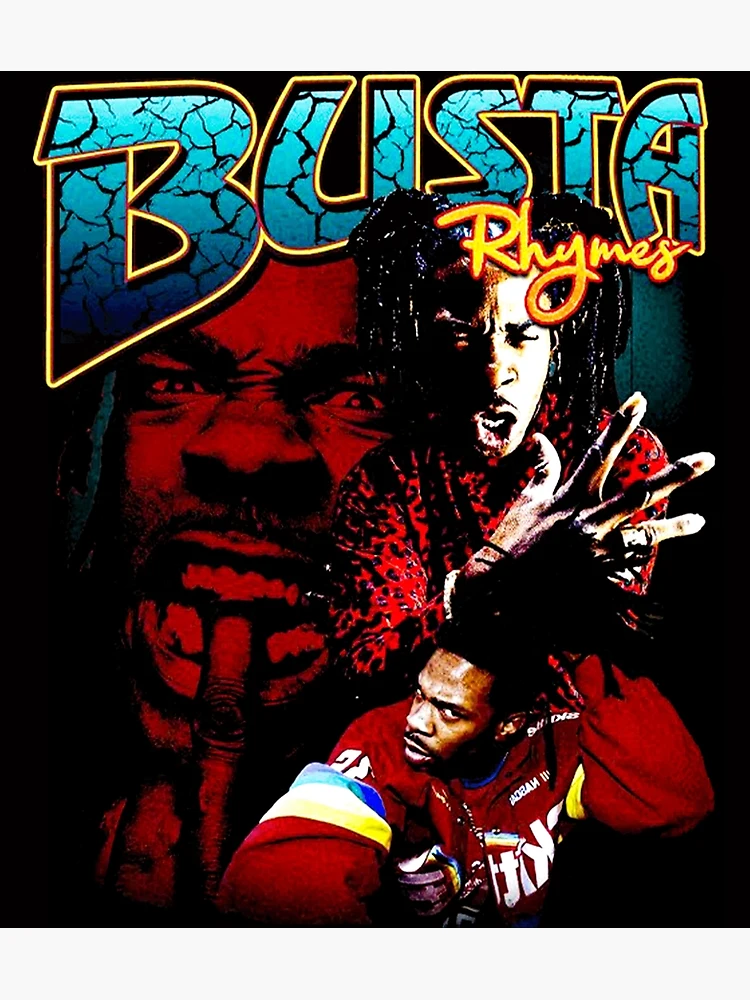 ☆Busta Rhymes☆ Hiphop Vintage Poster Orig. 60 x 45
