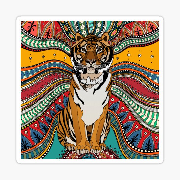 Item preview, Indian tiger designed and sold by scrummy.