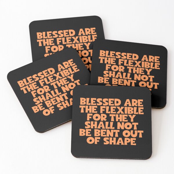 Item preview, Blessed Are The Flexible For They Shall Not Be Bent Out Of Shape - Pilates designed and sold by JourneyCreative.