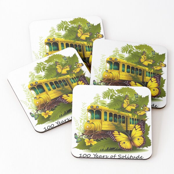 Item preview, 100 years of solitude - Yellow Train - Gabriel Garcia Marquez designed and sold by Kameeno.