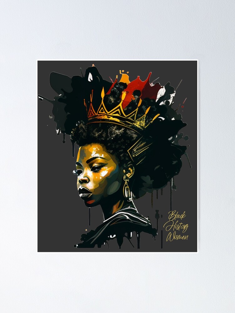Black History Month Poster 2. An African Woman at the Court of James IV: Ellen  More- 'Black Queen of Beauty