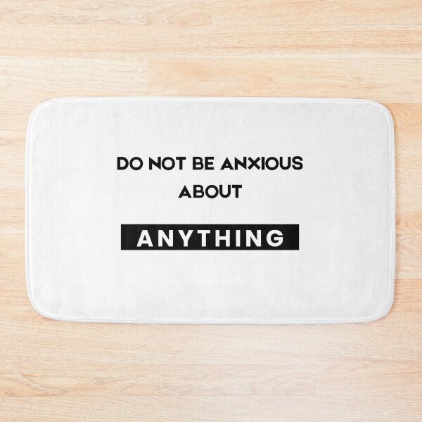 Item preview, Do Not Be Anxious About Anything Philippians Bible Verse Philippians V9 designed and sold by Family Journey with God.