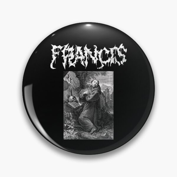 Item preview, Saint Francis of Assisi Gothic Death Metal designed and sold by thecamphillips.
