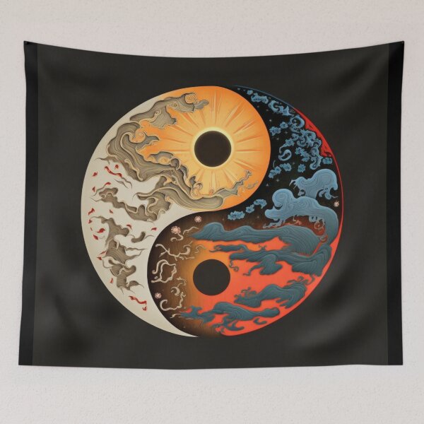 Item preview, Yin Yang - Creation of Balance designed and sold by BeachBumPics.