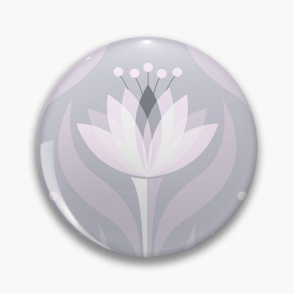 Item preview, Blooming Joy Flower -Lavender Grey [7] designed and sold by Carina Parry Studios.