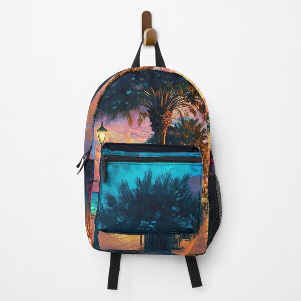 Item preview, Key West Seaside Sunset Digital Painting designed and sold by ImageVortex.