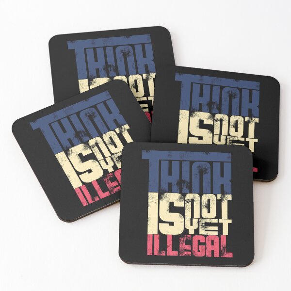 Item preview, Think Is Not Illegal Yet designed and sold by OnTheTrend.